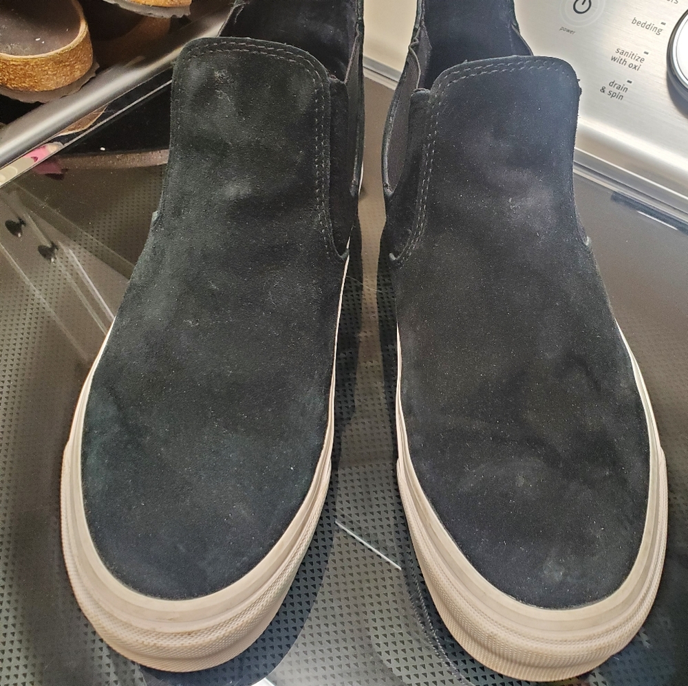 Vans Black Suede Chelsea Boots